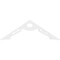 Ekena Millwork Pitch Cena Architectural Grade PVC Gable Pediment, 48"W x 8"H x 1"P (4/12) GPP048X008X100CEN - alternate 3